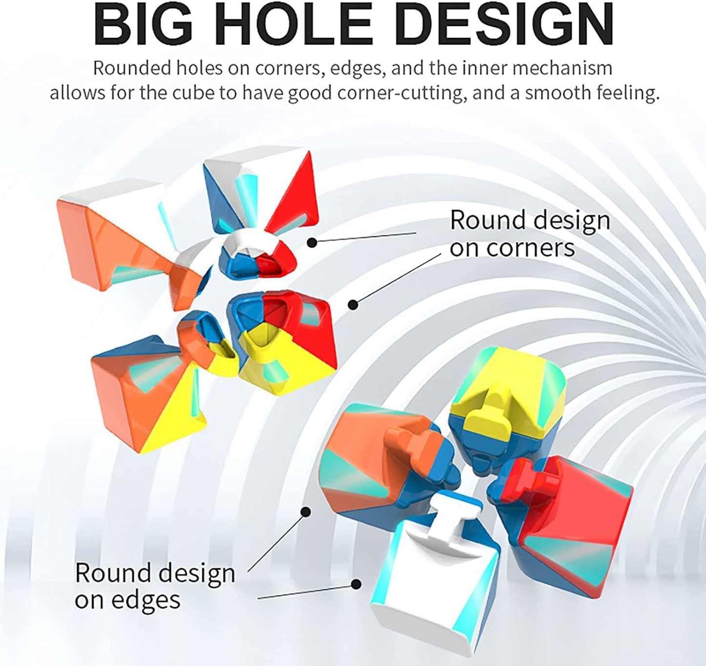 Beginner 3 X 3 Speed-Cube Toy for Kids & Adults