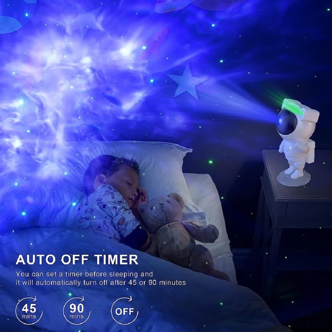 Astronaut Galaxy Home & Party Night Light LED Space Projection
