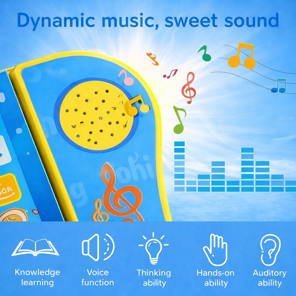 Kids Early Learning Study E-Book/Sound Book