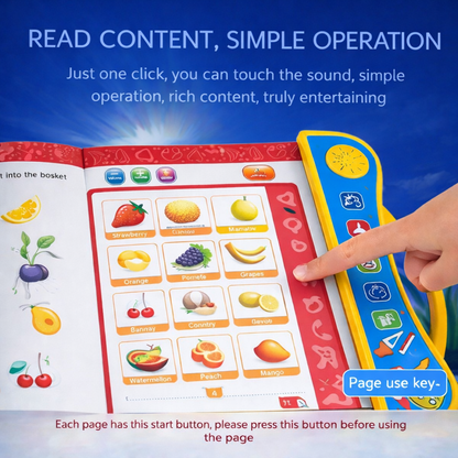 Kids Early Learning Study E-Book/Sound Book