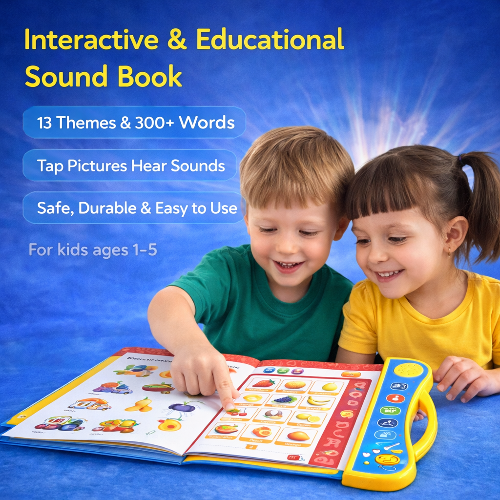 Kids Early Learning Study E-Book/Sound Book