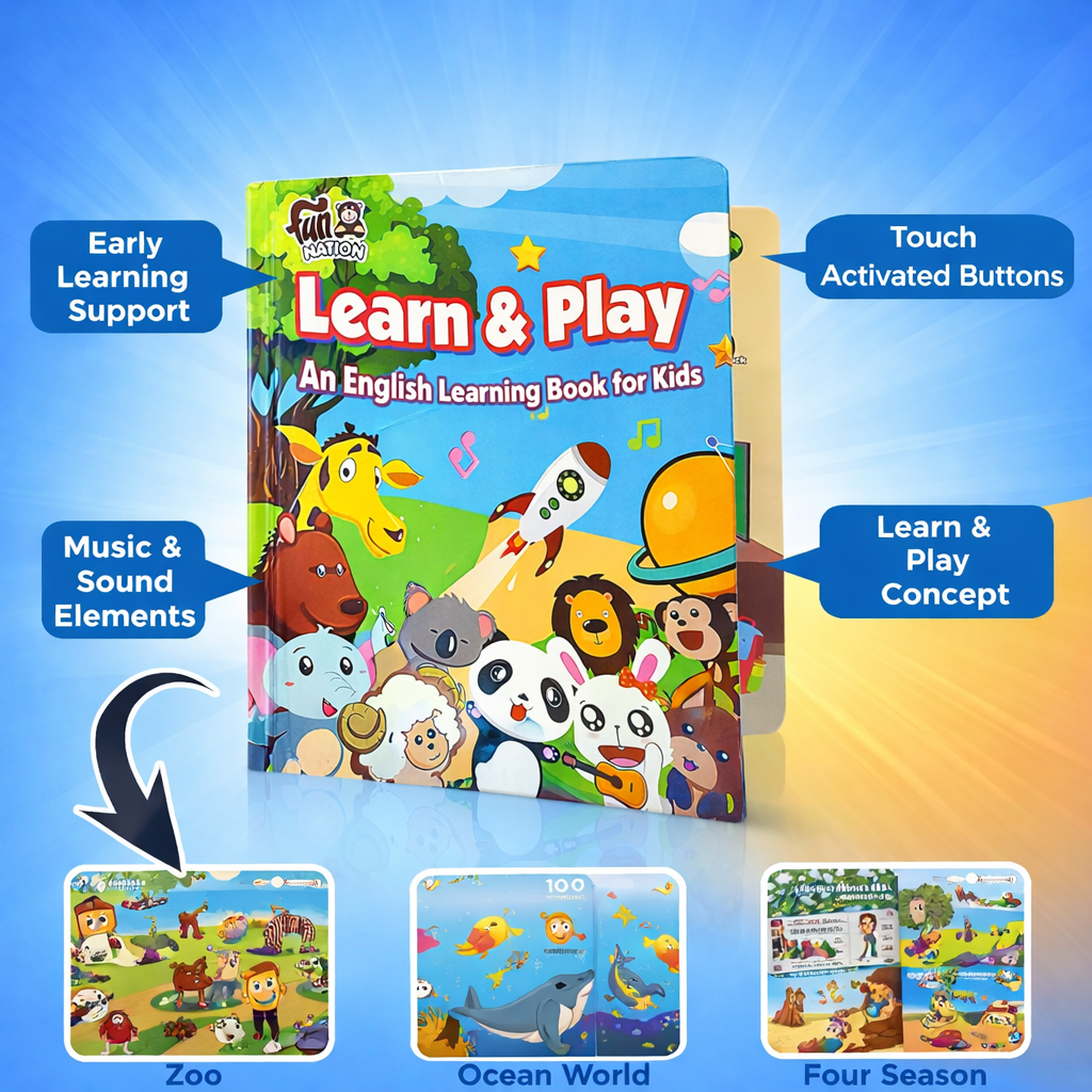 SimpliLo - Learn & Play Interactive Sound Book