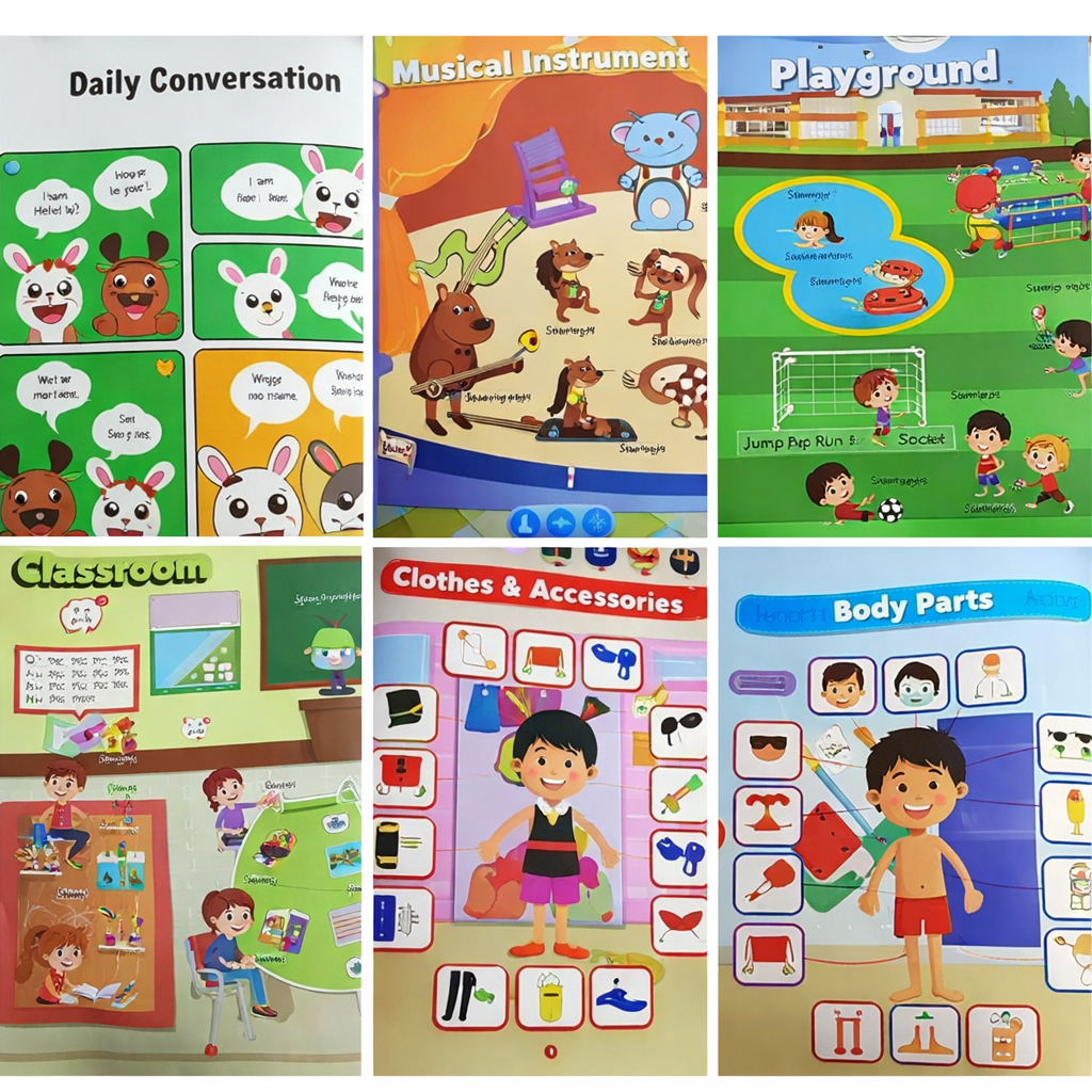 SimpliLo - Learn & Play Interactive Sound Book