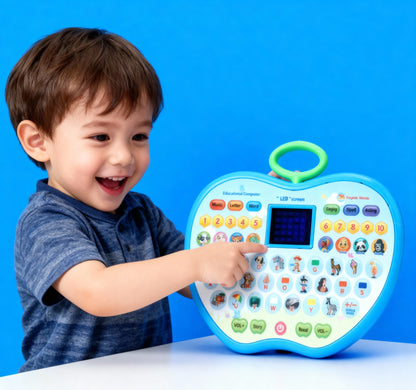 Apple Shaped Alphabet Tablet Toy for Kids