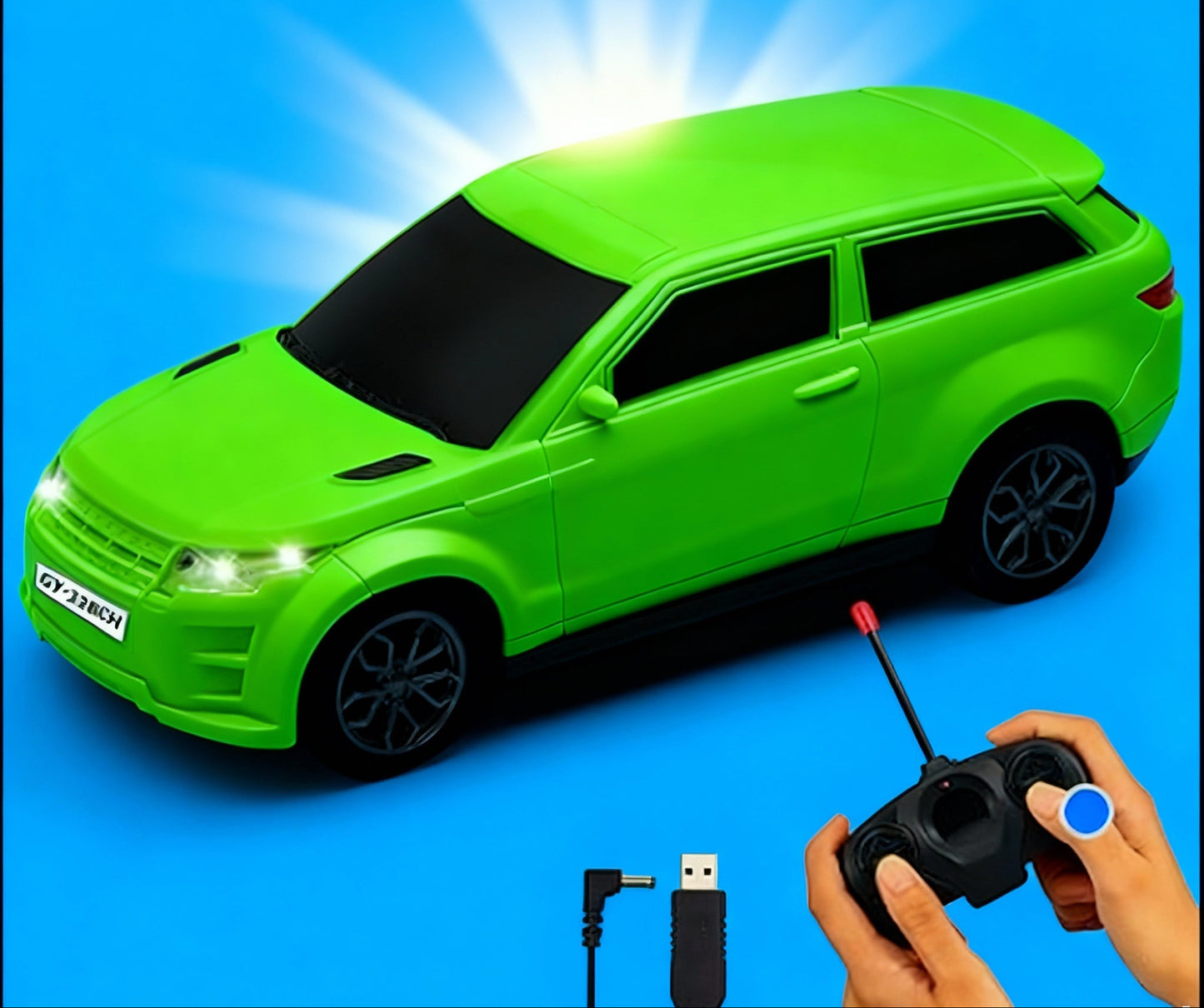 Rechargeable High Speed Remote Controlled Car with Light