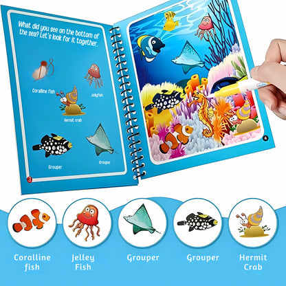 💥 3 in 1 LEARNING BUNDLE : LCD Writing Tablet, Learning E Book and Water Magic Book (Free)💥