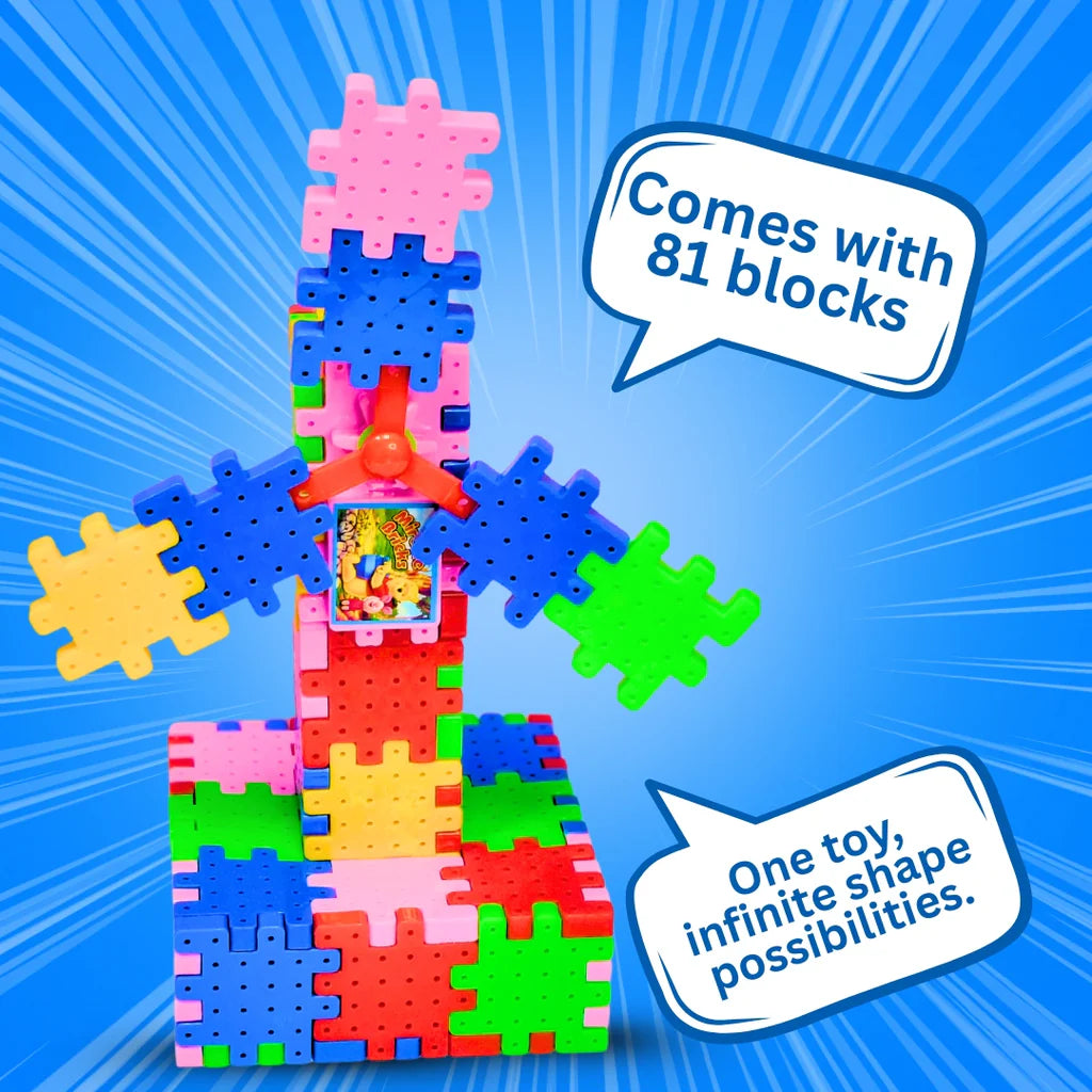 SimpliLo's DIY Kindergarten Building Block Toy™