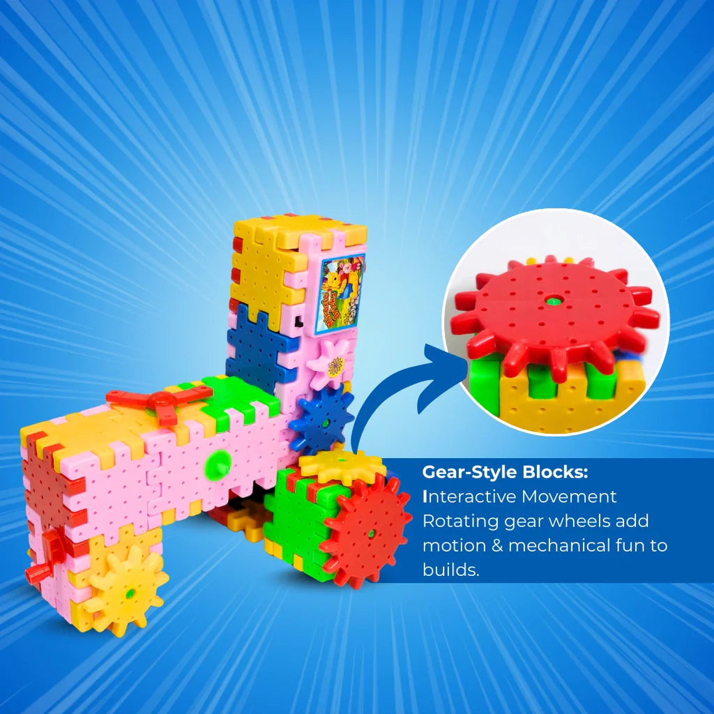 SimpliLo's DIY Kindergarten Building Block Toy™