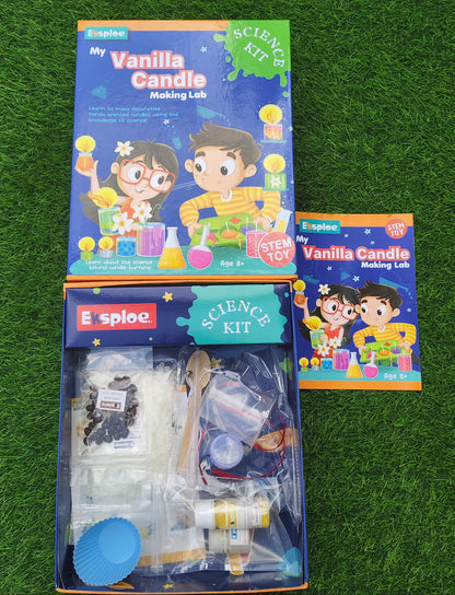 My Vanilla Candle Making Lab (Science Kit)