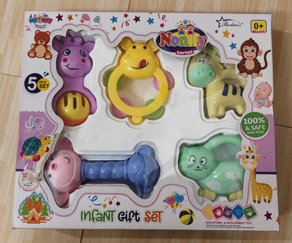 Infant Rattles Gift Box (Set of 5)