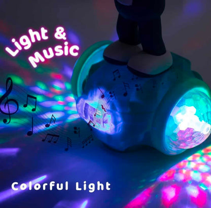 Fashion Boy 360 Degree Rotating & Dancing Toy with 5D Lights & Sound