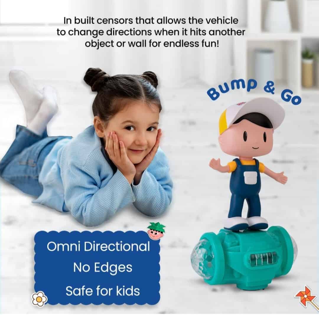 Fashion Boy 360 Degree Rotating & Dancing Toy with 5D Lights & Sound