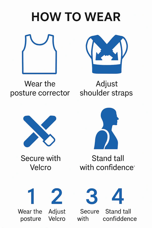 Adjustable Back Posture Corrector (Unisex)