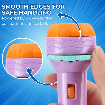 Mini Projector Torch Flashlight