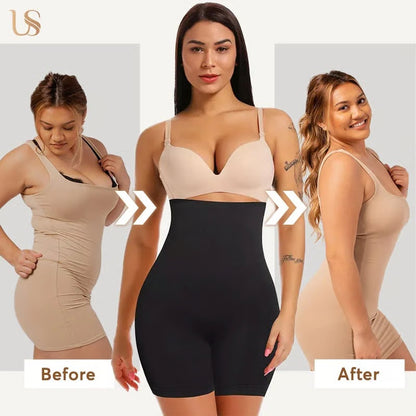 SimpliLo's Premium 4-in-1 Slim Shape Wear – Quick Slim Tummy, Back, Thighs & Hips Shaper