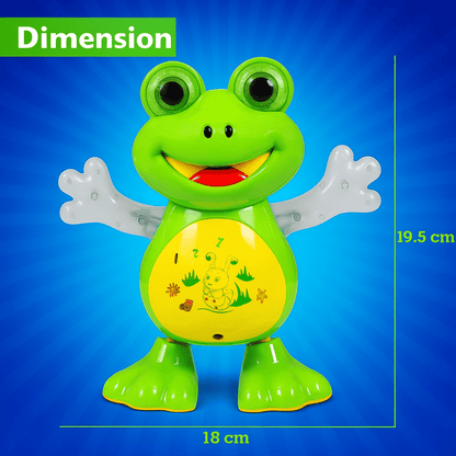 Musical and Dancing Frog Toy with Lights