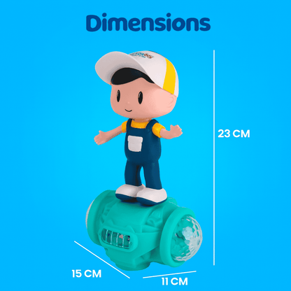 Fashion Boy 360 Degree Rotating & Dancing Toy with 5D Lights & Sound