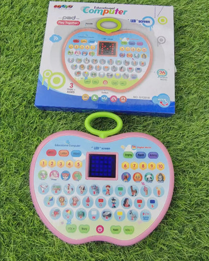 Apple Shaped Alphabet Tablet Toy for Kids