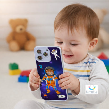 SimpliLo Screen-Free Educational Phone | Speaks 10 Languages | Type-C Rechargeable & Ultra-Lightweight