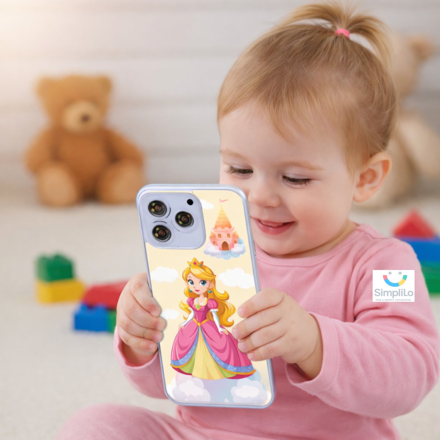 SimpliLo Screen-Free Educational Phone | Speaks 10 Languages | Type-C Rechargeable & Ultra-Lightweight