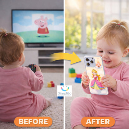 SimpliLo Screen-Free Educational Phone | Speaks 10 Languages | Type-C Rechargeable & Ultra-Lightweight